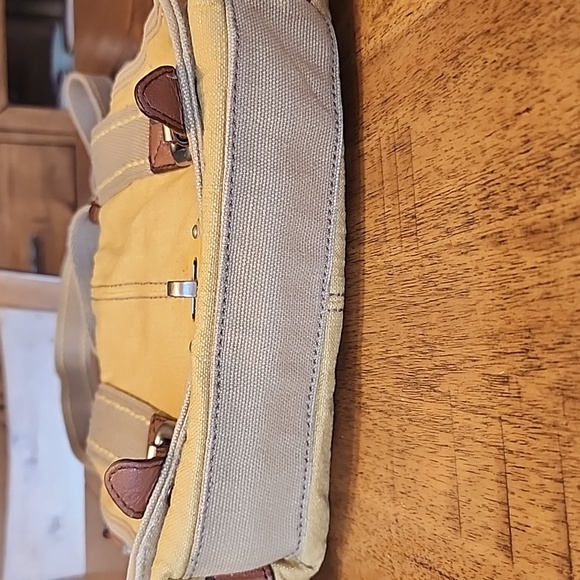 FOSSIL VINTAGE CANVAS MESSENGER BAG - Picture 4 of 16